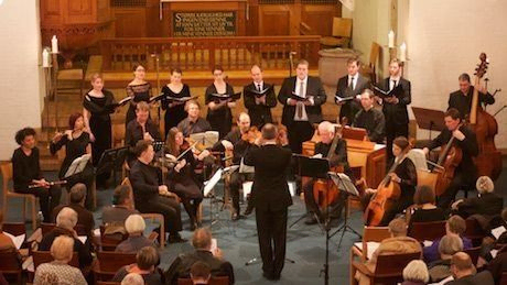 Kirkekoret deltager i koncert